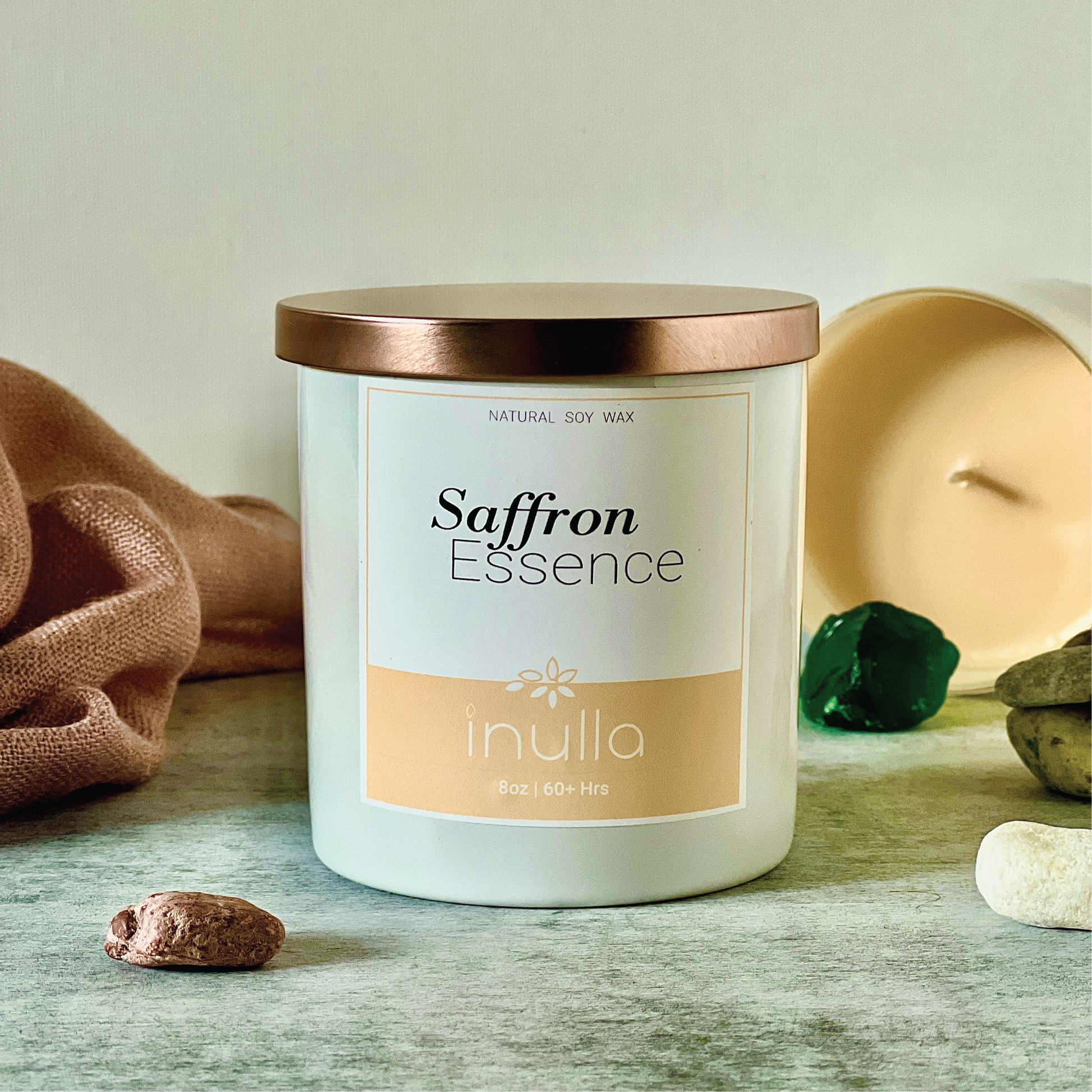 Saffron Essence Candle